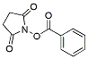 Molecular structure of the compound: N-(Benzoyloxy)succinimide