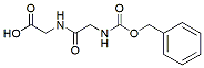 Molecular structure of the compound: (Carbobenzoxy)glycylglycine