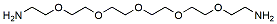 Molecular structure of the compound: Amino-PEG5-amine