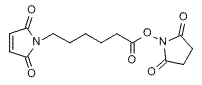Molecular structure of the compound: 6-Maleimido-hexanoic NHS ester