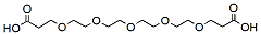 Molecular structure of the compound: Bis-PEG5-acid