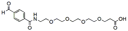 Molecular structure of the compound: Ald-Ph-PEG4-acid