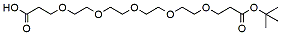 Molecular structure of the compound: Acid-PEG5-t-butyl ester