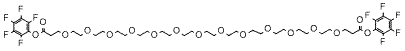 Molecular structure of the compound: Bis-PEG13-PFP ester