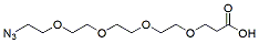 Molecular structure of the compound: Azido-PEG4-acid