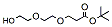 Molecular structure of the compound: Hydroxy-PEG2-t-butyl ester
