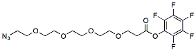 Molecular structure of the compound: Azido-PEG4-PFP ester