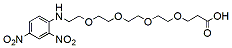 Molecular structure of the compound: DNP-PEG4-acid