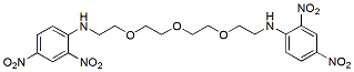 Molecular structure of the compound: DNP-PEG3-DNP