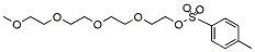 Molecular structure of the compound: m-PEG5-Tos