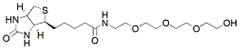 Molecular structure of the compound: Biotin-PEG4-alcohol