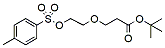 Molecular structure of the compound: Tos-PEG2-t-butyl ester