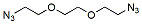 Molecular structure of the compound: Azido-PEG2-Azide