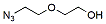 Molecular structure of the compound: Azido-PEG2-alcohol