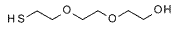 Molecular structure of the compound: Thiol-PEG3-alcohol