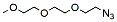 Molecular structure of the compound: m-PEG3-azide