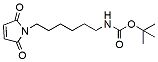 Molecular structure of the compound: tert-butyl 6-(2,5-dioxo-2H-pyrrol-1(5H)-yl)hexylcarbamate