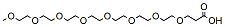 Molecular structure of the compound: m-PEG8-acid
