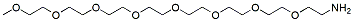 Molecular structure of the compound: m-PEG8-amine