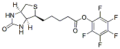Molecular structure of the compound: Biotin-PFP ester