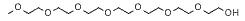 Molecular structure of the compound: m-PEG7-alcohol