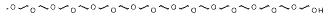 Molecular structure of the compound: m-PEG15-alcohol