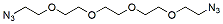 Molecular structure of the compound: Azido-PEG4-azide