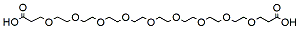 Molecular structure of the compound: Bis-PEG9-acid