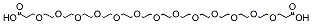 Molecular structure of the compound: Bis-PEG13-acid