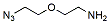 Molecular structure of the compound: Azido-PEG1-amine
