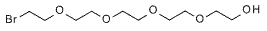 Molecular structure of the compound: Bromo-PEG5-alcohol