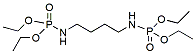 Molecular structure of the compound: [4-(Diethoxy-phosphorylamino)-butyl]-phosphoramidic acid diethyl ester