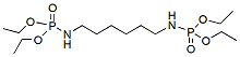 Molecular structure of the compound: [6-(Diethoxy-phosphorylamino)-hexyl]-phosphoramidic acid diethyl ester