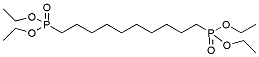 Molecular structure of the compound: Tetraethyl decane-1,10-diylbis(phosphonate)