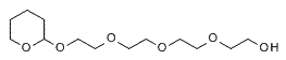 Molecular structure of the compound: THP-PEG5