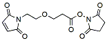 Molecular structure of the compound: Mal-PEG1-NHS ester