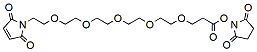 Molecular structure of the compound: Mal-PEG5-NHS ester
