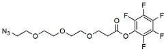 Molecular structure of the compound: Azido-PEG3-PFP ester