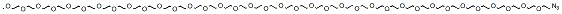 Molecular structure of the compound: m-PEG36-azide
