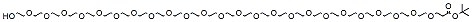 Molecular structure of the compound: Hydroxy-PEG24-t-butyl ester