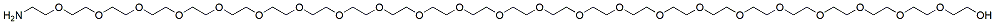 Molecular structure of the compound: Amino-PEG24-alcohol