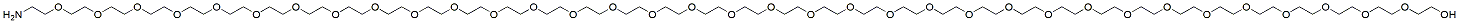 Molecular structure of the compound: Amino-PEG36-alcohol