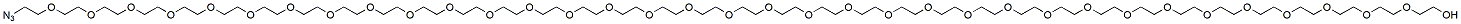 Molecular structure of the compound: Azido-PEG36-alcohol