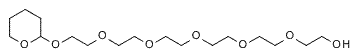 Molecular structure of the compound: THP-PEG7