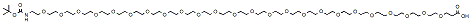 Molecular structure of the compound: t-Boc-N-amido-PEG24-acid
