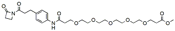 Molecular structure of the compound: AZD-PEG5-methyl ester