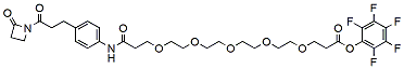 Molecular structure of the compound: AZD-PEG5-PFP