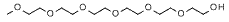Molecular structure of the compound: m-PEG6-alcohol