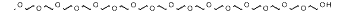 Molecular structure of the compound: m-PEG16-alcohol