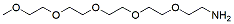Molecular structure of the compound: m-PEG5-amine